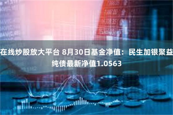 在线炒股放大平台 8月30日基金净值：民生加银聚益纯债最新净值1.0563